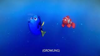 Finding Nemo  Dory Speaking Whale Swedish [upl. by Anegue]