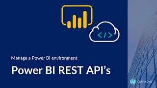 Monitor your Power BI environment using REST API’s  example [upl. by Castara]