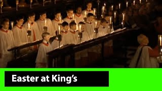 Kings College Cambridge Easter 20 Were you there arr James Whitbourn 2014 [upl. by Warford]