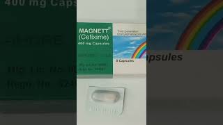 Magnett Capsule 400mg Uses Magnett 400mg Capsule Uses Cefixime [upl. by Etnor]