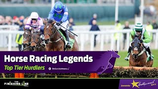 🐴 Horse Racing Legends  Top Tier Hurdlers  Horse Racing [upl. by Llertak]