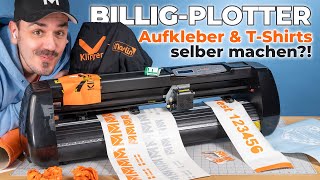 China Plotter Aufkleber selber machen  VEVOR 720mm TEST 2024 [upl. by Arimay]