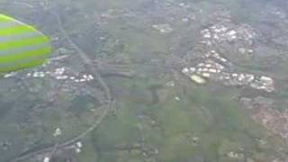 Takeoff from Leeds Bradford Airport amp Views over Yorkshire [upl. by Aisitel]