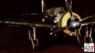 ACADEMY SB2C Helldiver 172 scale FULL VIDEO BUILD [upl. by Rennat12]