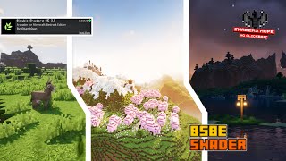 BSBE SHADER MCPE 12130 4GB DIVACE WORKING SHADERS [upl. by Lorie40]