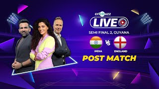 Cricbuzz Live India storm ahead to Final beat England by 68 runs set up clash vs SouthAfrica [upl. by Suoivatco]