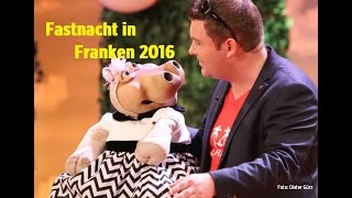 Bauchredner Sebastian Reich amp Amanda  Fastnacht in Franken 2016 [upl. by Htnnek]