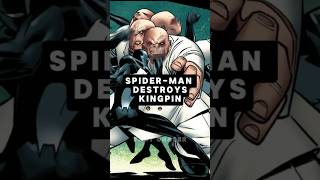 Spiderman destroys Kingpin shorts marvel mcucomics spiderman kingpin [upl. by Ceporah990]