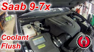 Saab 97x Coolant Flush [upl. by Adebayo]