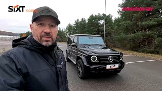 2024 m „MercedesBenz G 580 EQ“ testas elektrinis visureigis be kompromisų 4 motorai 1164 Nm [upl. by Acihsay]