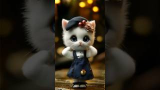 Lady Cat 2 Phút Hơn Dance Cat kitten dance catdance zerotwo phuthon trending 제로투 fyp [upl. by Jeroma]