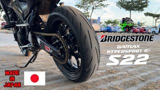 Bridgestone Battlax S22 Review Specs Technology Price amp More [upl. by Yamauchi854]