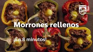 Creá tu morrones rellenos favoritos  PhlipsAirfryer [upl. by Nirrej753]