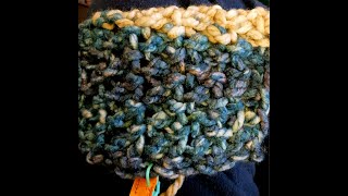 Climbing Ladders Stitch blankets hats cowls shawls scarves Loom Knit [upl. by Loziram580]