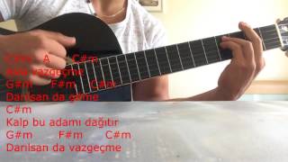 İlyas Yalçıntaş  Kalbindeyim gitar dersi [upl. by Ilwain]