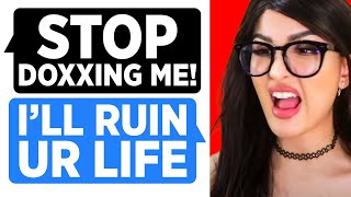 Karen YOUTUBER Doxxed Her FAN… Gets Cancelled [upl. by Agate]