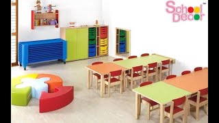 School furniture conceptNursery furniture conceptClass room furniture concept [upl. by Neemsaj]