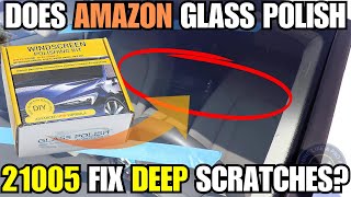 Transform Your Windshield Amazon Glass Scratch Repair Kit Review amp Demo [upl. by Uta938]