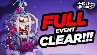 Idle Heroes  FULL CLEAR of Scarlet Sonata Event [upl. by Zulema156]