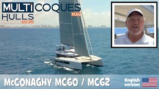 McCONAGHY MC60MC62 Catamaran  Boat Review Teaser  Multihulls World [upl. by Anyahs]