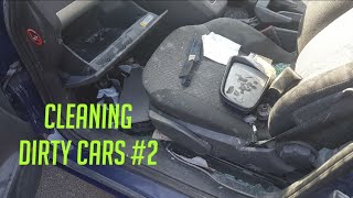 Cleaning a really dirty vauxhall car [upl. by Canice]