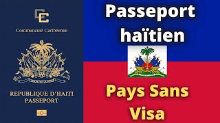 Passeport dHaïti Pays Sans Visa 2023 [upl. by Hamlani155]