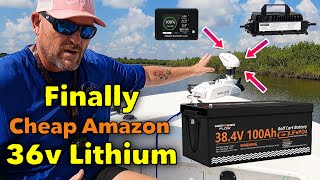 36v Lithium for trolling motor that comes with everything Repower Flow [upl. by Millicent]