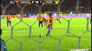 Monarcas Morelia vs America 32 Cuartos De Final Liguilla 2011 080511 [upl. by Marola]