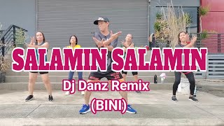 Salamin Salamin  Bini  Dj Danz Budots Remix  Tiktok Viral  Dance Workout  Zumba Fitness [upl. by Ariaj]