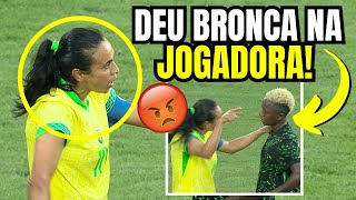 MARTA DÃ BRONCA EM JOGADORA DA NIGÃ‰RIA APÃ“S VITÃ“RIA DO BRASIL ðŸ˜± VEJA O QUE ELA DISSE ðŸ”¥ [upl. by Enelyahs]