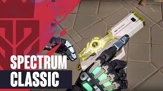 Spectrum Classic Skin Showcase ZEDD Classic  Valorant Spectrum Skins [upl. by Solita]