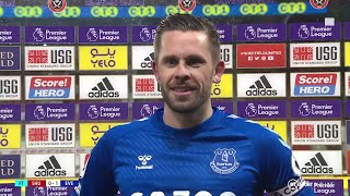 quotIm not sure what I was doing in the boxquot Matchwinner Gylfi Sigurdsson on perfect Everton night [upl. by Inoy428]