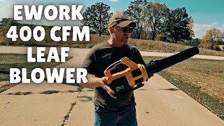 Ework Leaf blower Cordless Leaf Blower [upl. by Eseuqram]