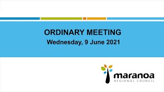 Maranoa Regional Council  Ordinary Meeting  9 June 2021 [upl. by Alarise747]