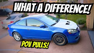 Full Bolt On RSX TYPE S Gets KTUNER POV PULLS [upl. by Eciened]