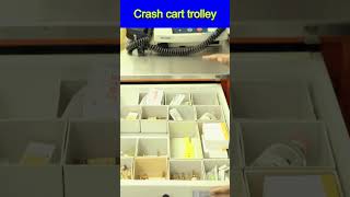 Crash cart trolley l Drugs emergency trolley l Emergency Cart l Emergency Equipment [upl. by Josselyn]