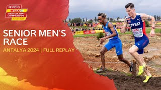 INCREDIBLE Ingebrigtsen 🔥🇳🇴 Senior mens race replay  Antalya 2024 [upl. by Brody]