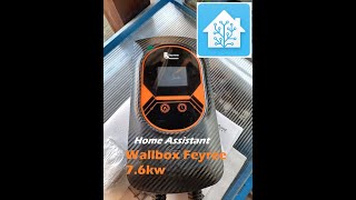 Wallbox feyree 76Kw 32A home assistant [upl. by Geithner636]