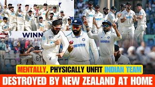 Mentally Physically Unfit Indian Team Destroyed by New Zealand at Their Home [upl. by Ettenotna]