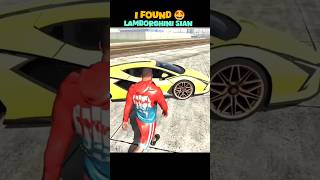 I found 🤩 Lamborghini Sian 💥 in Indian bike driving 3d shorts gta5newupdate indianbikedriving3d [upl. by Yenahteb]