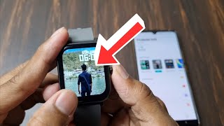 Fire Boltt Smart Watch Me Apna Photo Kaise Lagaye  How To Set Your Wallpaper On Fire Boltt Watch [upl. by Tubb717]