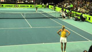 Sharapova vs Azarenka at Nike Clash of Champions [upl. by Oidacra584]