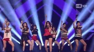 Nine Muses  WILD Live  SBS Inkigayo [upl. by Golding]