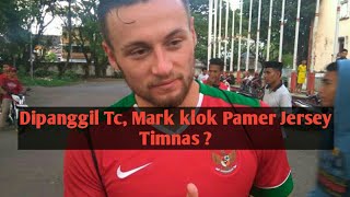 Perdana Ikut TC Marc Klok Pamer Jersey Latihan Timnas Indonesia [upl. by Ilesara29]