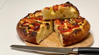 Focaccia BARESE fatta in casa ricetta originale Pugliese [upl. by Houston297]