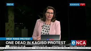 One dead in Kagiso protest [upl. by Xer]