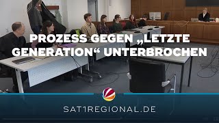 Prozess gegen Aktivisten der „Letzten Generation“ in Bremen unterbrochen [upl. by Blunt]