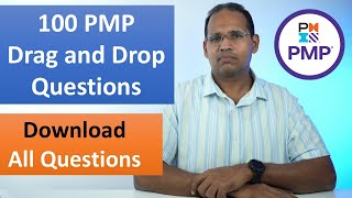 100 PMP Drag and Drop Questions [upl. by Auoy]