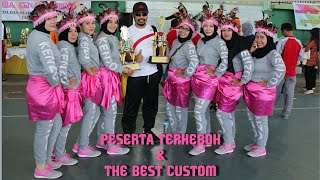 Peserta Terheboh dan The Best Custom Lomba Senam Tobelo Dispora 2018 [upl. by Suivatna]