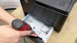 HP LaserJet Pro 400 M401 M425 Fuser amp Maintenance Kit Replacement Instructions RM18808MK [upl. by Secnarfyram]